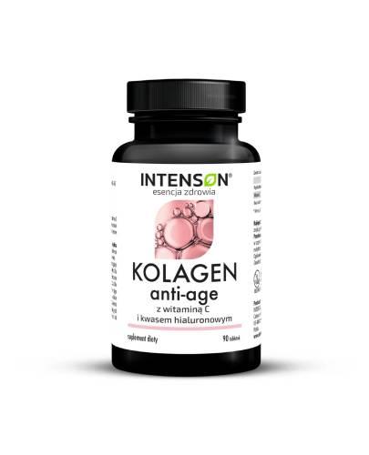 Kolagen Anti-Age z witaminą C i kwasem hialuronowym, kapsułki, 90 sztuk